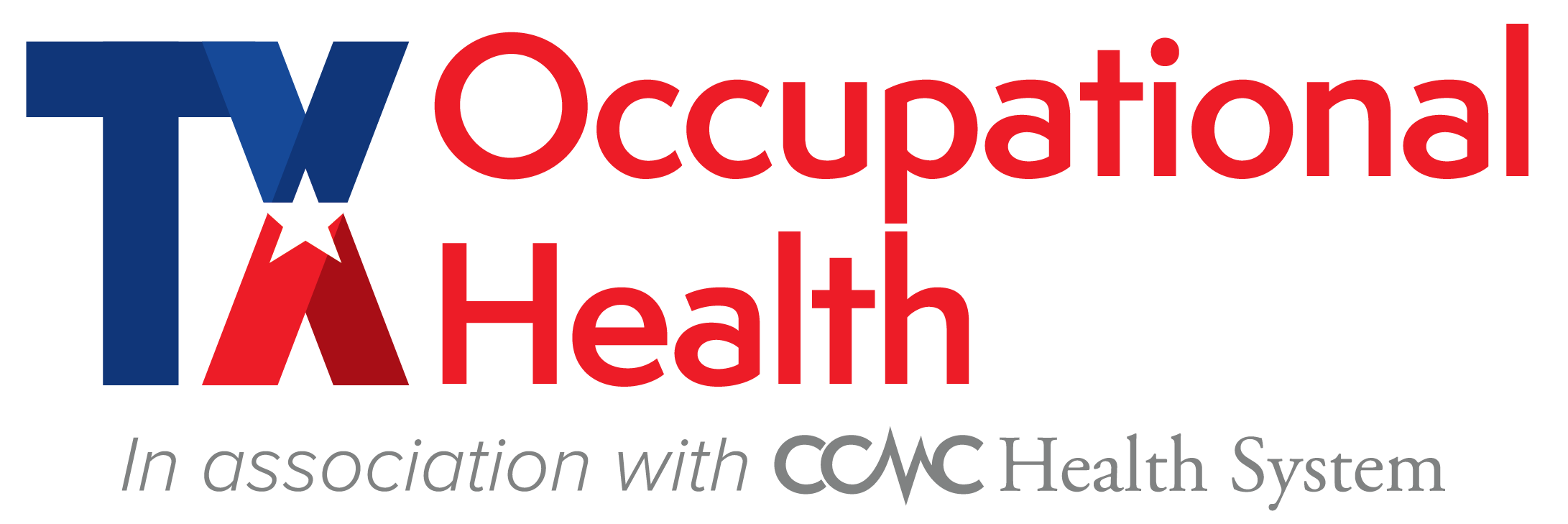 TX Occupational Health - In association with CCMC Health System Logo